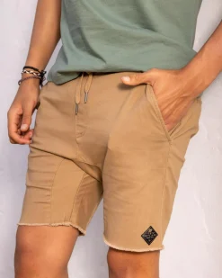 Shorts & Bottoms*Skylark Erase Drop Crotch Walk Shorts Dark Sand