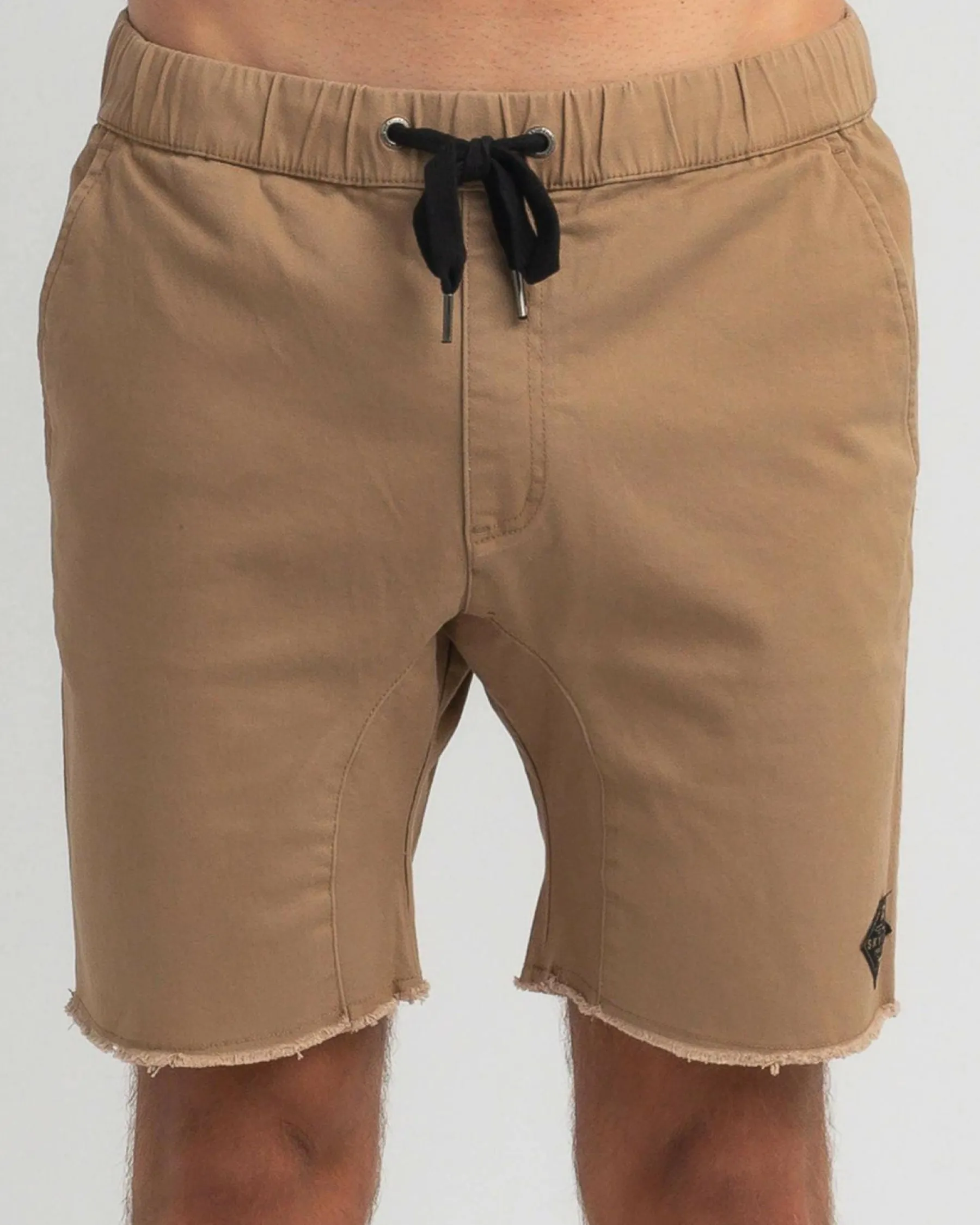 Shorts & Bottoms*Skylark Erase Drop Crotch Walk Shorts Dark Sand