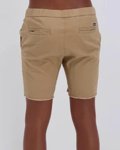 Shorts & Bottoms*Skylark Erase Drop Crotch Walk Shorts Dark Sand