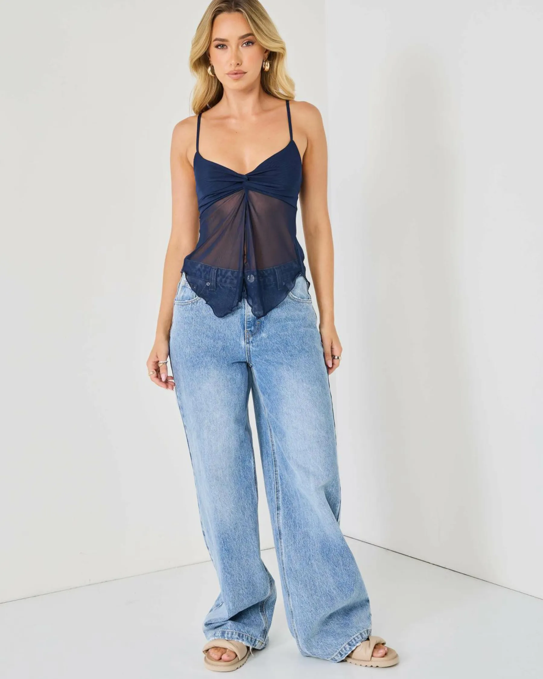 Online Erika Split Front Top Women Tops