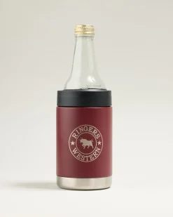 Gifts & Novelty*Ringers Western Escape Can Cooler Maroon