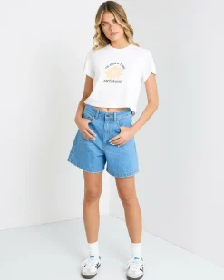 Clearance Escape Denim Shorts Women Denim|Bottoms