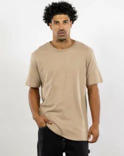 Tops & T-Shirts*Lucid Essential 2.0 T-Shirt Sand