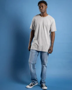 Tops & T-Shirts*Lucid Essential Acid 2.0 T-Shirt Grey Acid