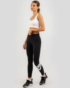 Activewear*Nike Essential Logo Leggings Black/white