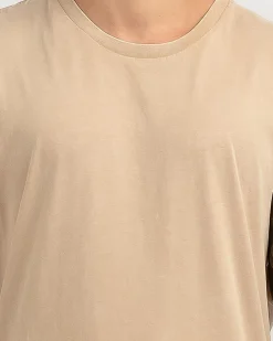 Tops & T-Shirts*Lucid Essential Muscle Tank Sand Wash