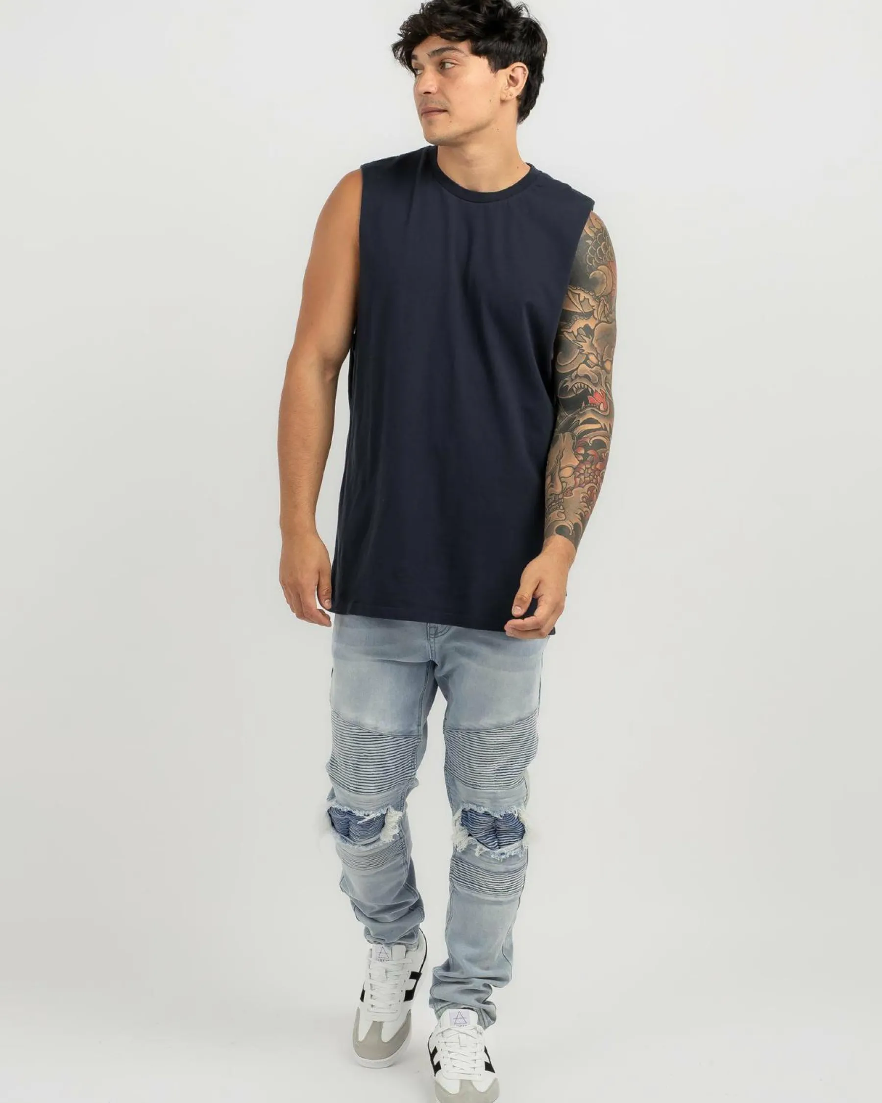 New Essential Muscle Tank Tops & T-Shirts