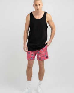 Tops & T-Shirts*Lucid Essential Singlet Black Wash
