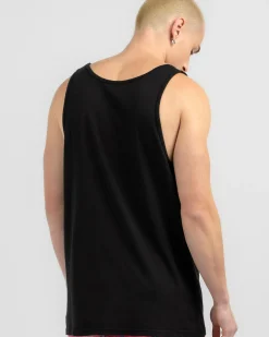 Tops & T-Shirts*Lucid Essential Singlet Black Wash