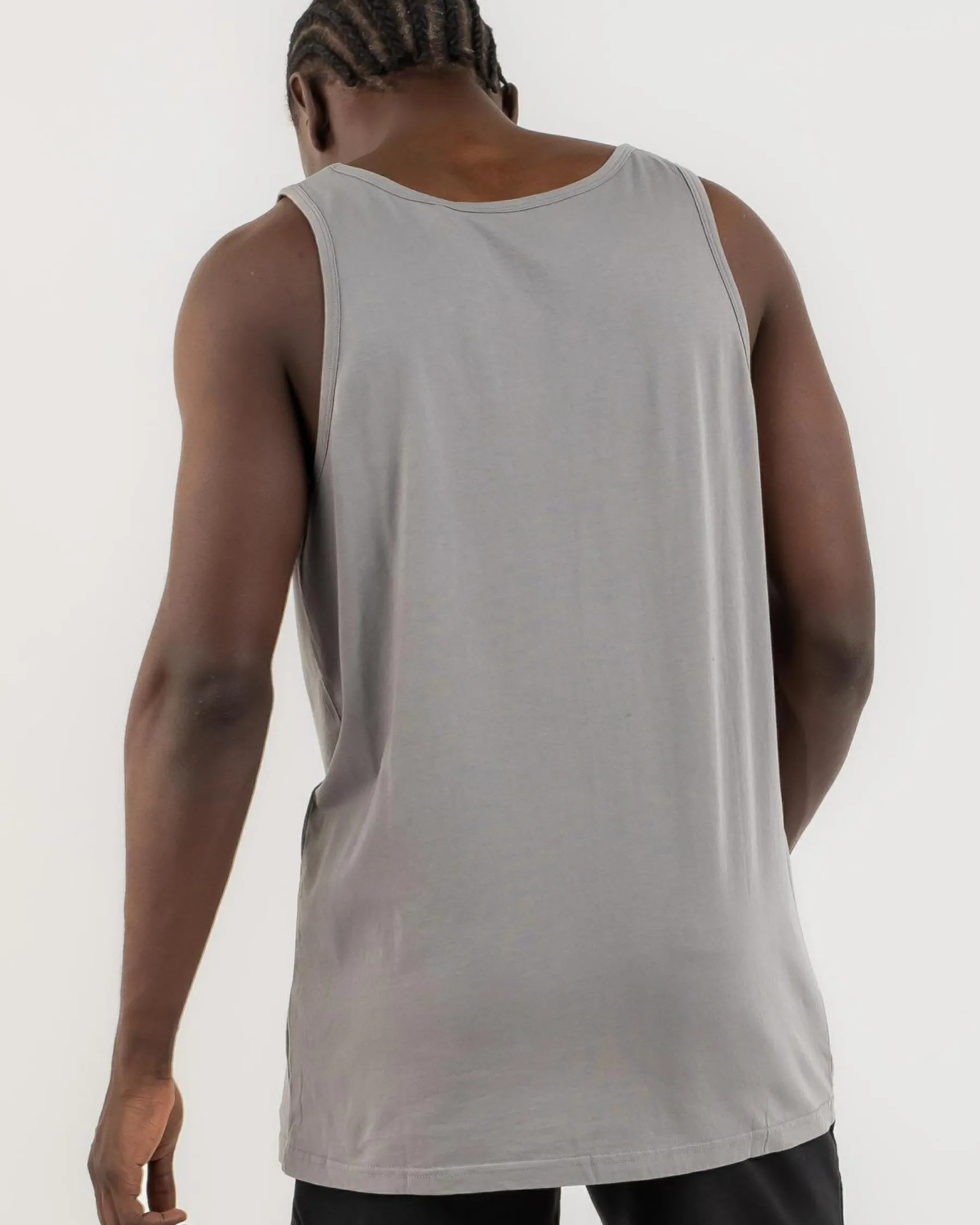 Tops & T-Shirts*Lucid Essential Singlet Grey