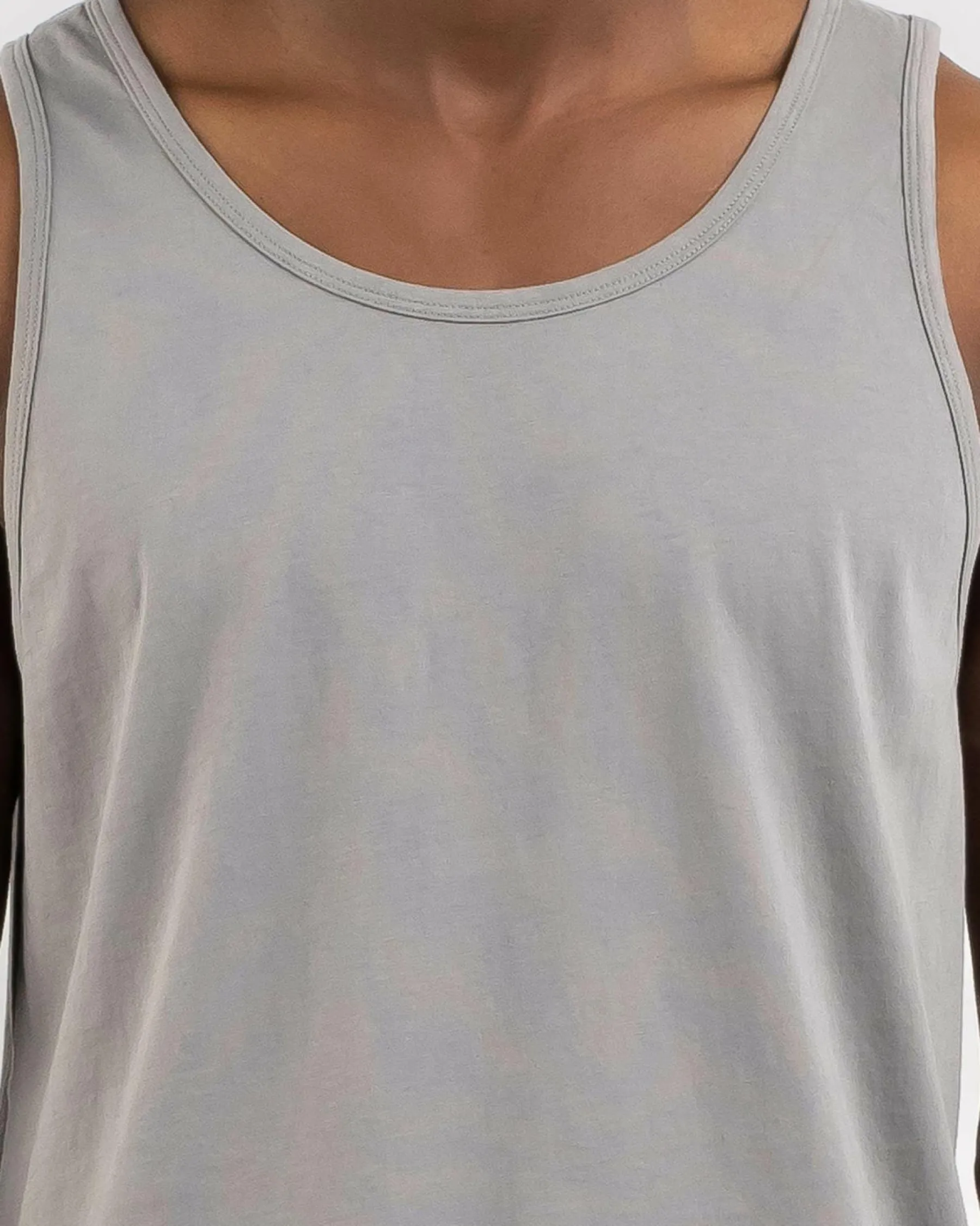 Tops & T-Shirts*Lucid Essential Singlet Grey