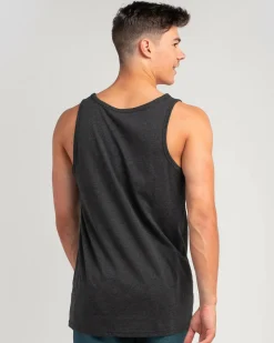 Tops & T-Shirts*Lucid Essential Singlet Char Marle