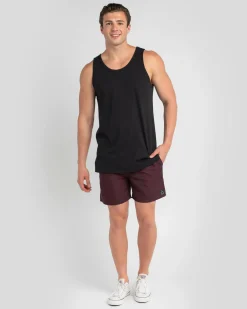 Tops & T-Shirts*Lucid Essential Singlet Black