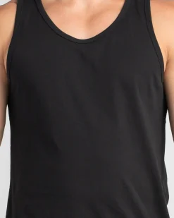 Tops & T-Shirts*Lucid Essential Singlet Black