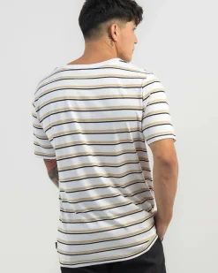 Tops & T-Shirts*Lucid Essential Stripe T-Shirt White