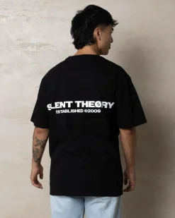 Tops & T-Shirts*Silent Theory Essential Theory T-Shirt Black