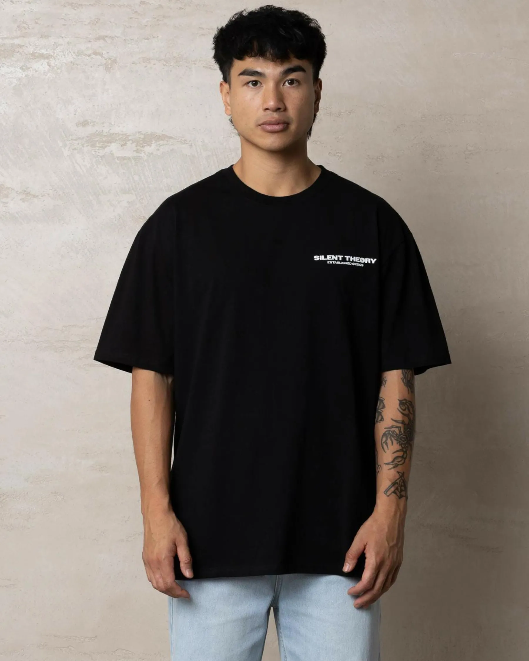 Tops & T-Shirts*Silent Theory Essential Theory T-Shirt Black