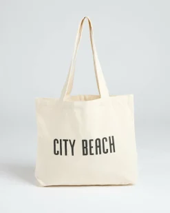 Bags*City Beach Essential Tote Bag Salt And Pepper
