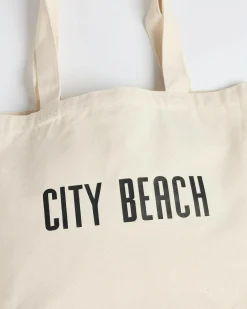 Bags*City Beach Essential Tote Bag Salt And Pepper