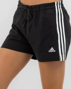 Activewear|Bottoms*adidas Essentials 3 Stripe Shorts Black/white