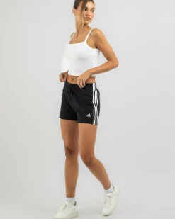 Activewear|Bottoms*adidas Essentials 3 Stripe Shorts Black/white