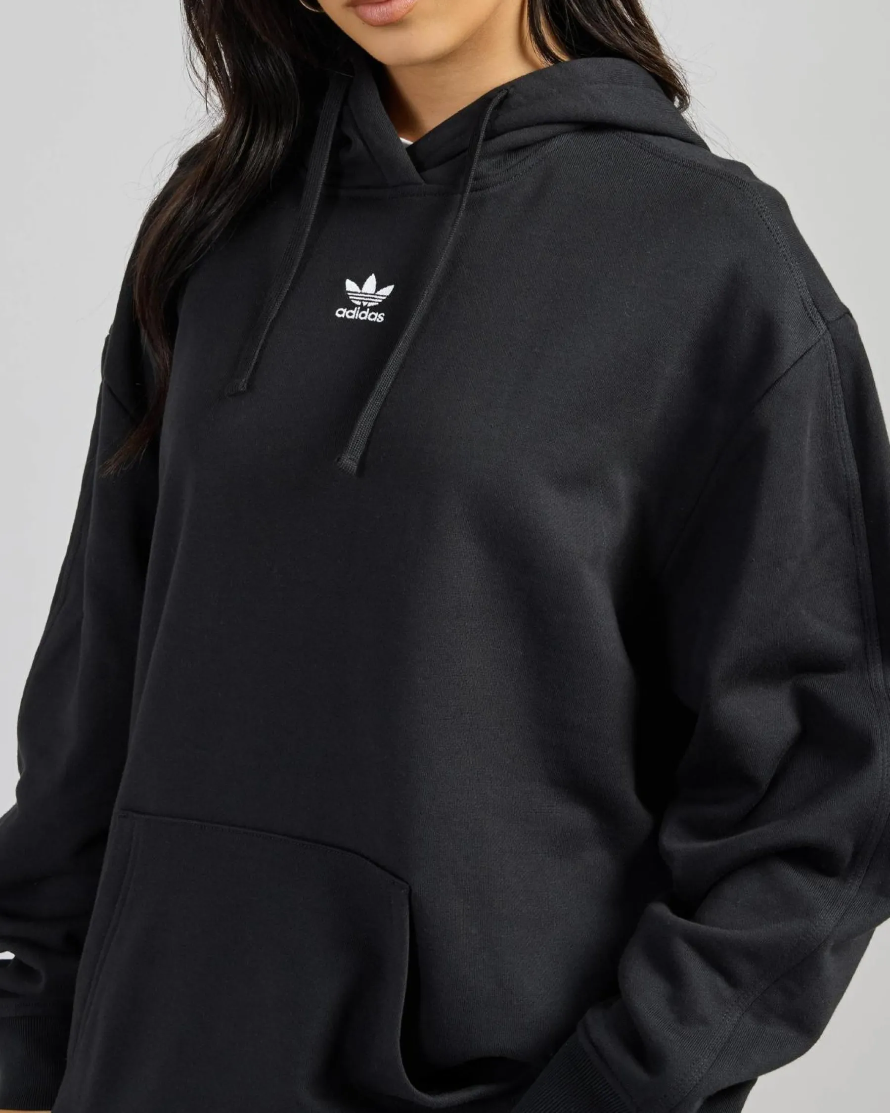 Best Essentials Loose French Terry Hoodie Women Jumpers & Hoodies