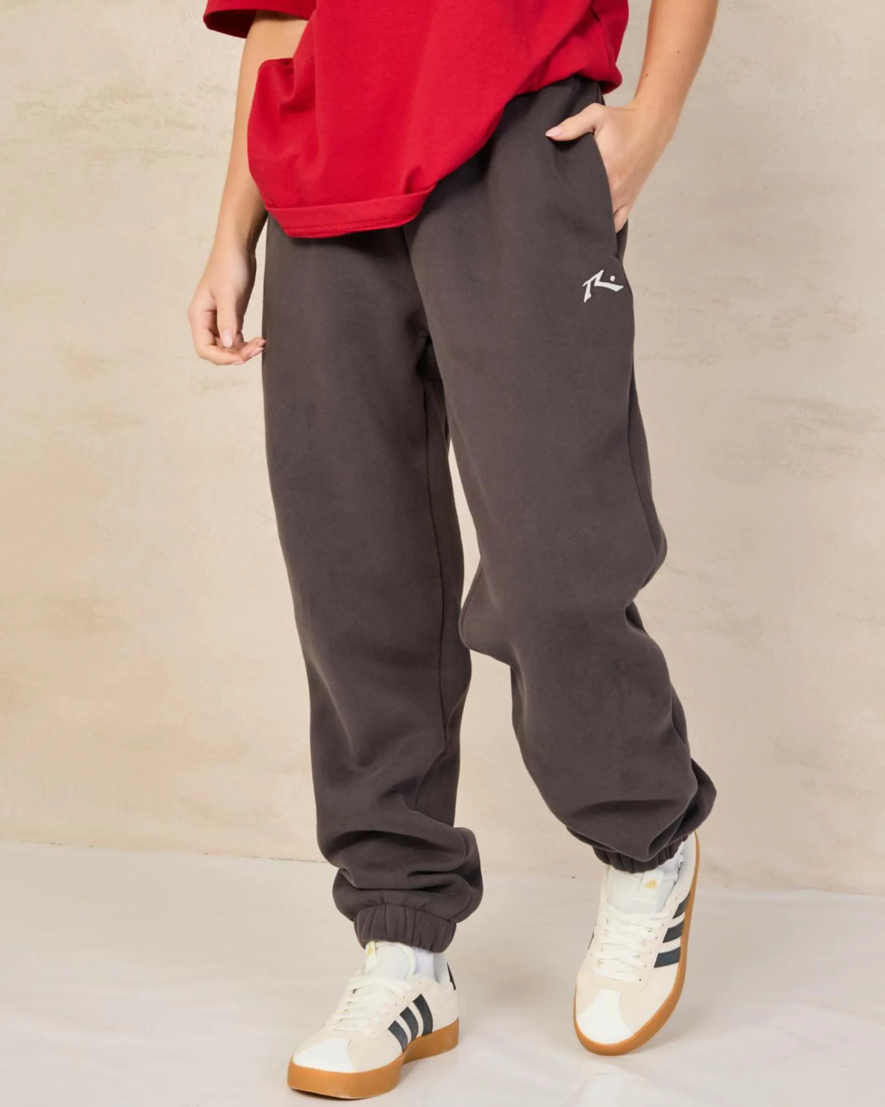 Activewear|Bottoms*Rusty Essentials Low Rise Track Pants Carbon