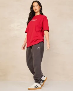 Activewear|Bottoms*Rusty Essentials Low Rise Track Pants Carbon