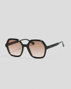 Sunglasses*Indie Eyewear Estelle Sunglasses Black/brown