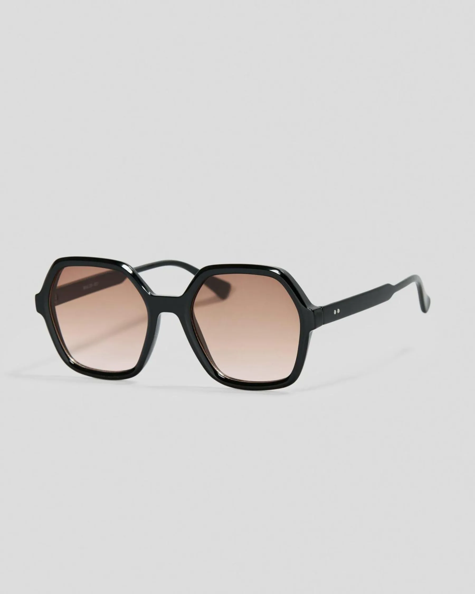 Sunglasses*Indie Eyewear Estelle Sunglasses Black/brown