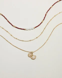 Jewelry|Jewelry*Karyn In LA Esther Necklace Pack Gold/choc