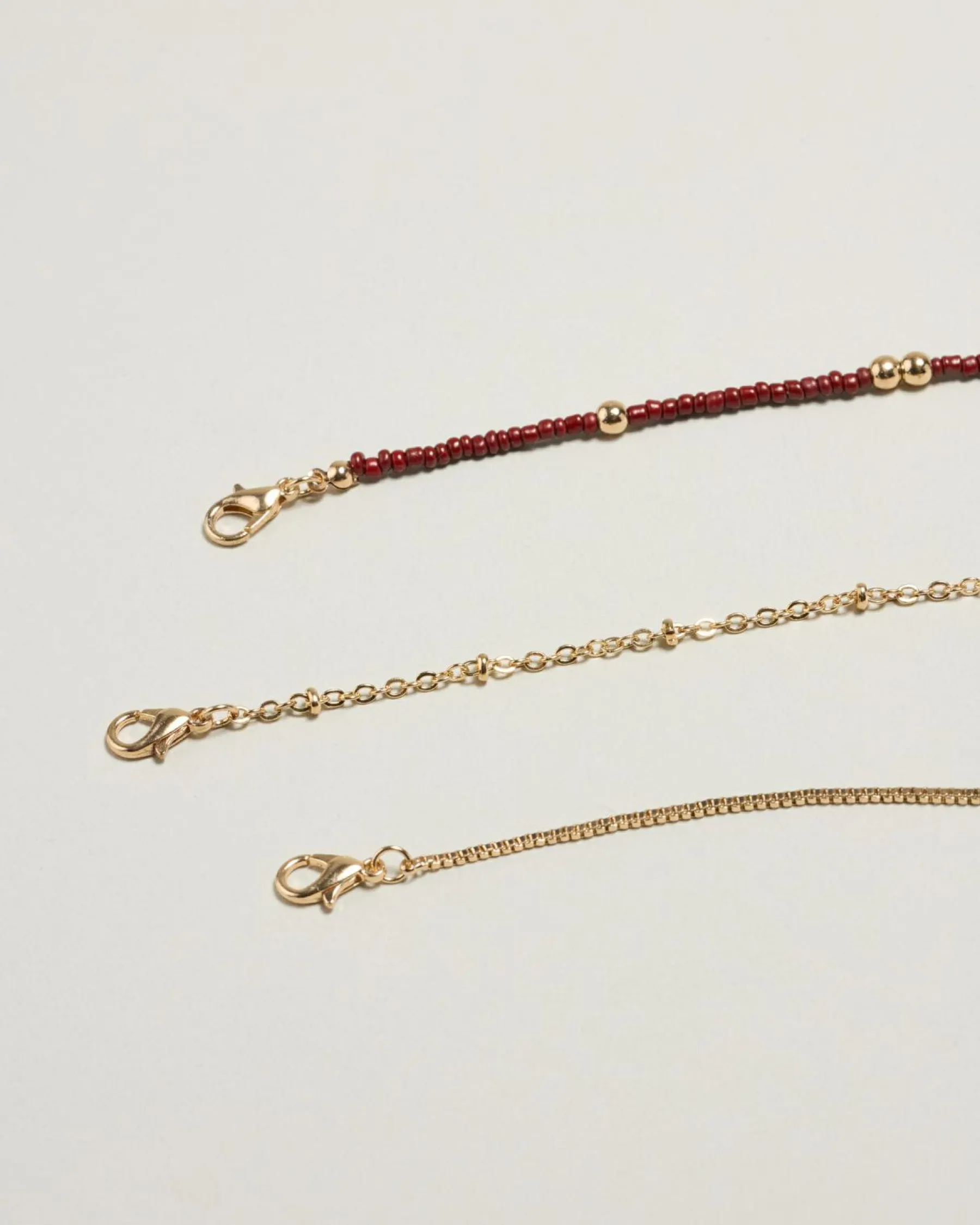 Jewelry|Jewelry*Karyn In LA Esther Necklace Pack Gold/choc