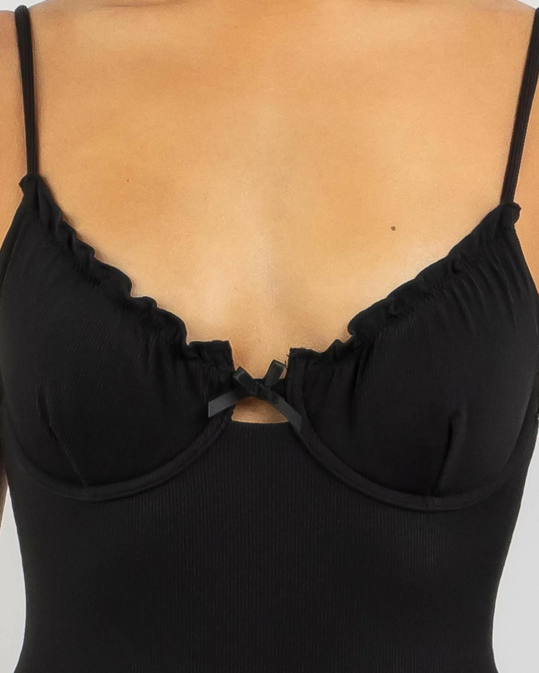 One Pieces*Kaiami Esther Underwire One Piece Swimsuit Black