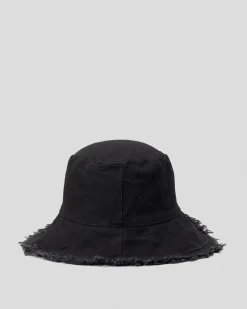 Headwear*Mooloola Eve Bucket Hat Black