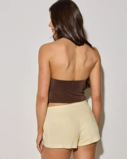 Clearance Evelyn Halter Top Women Tops