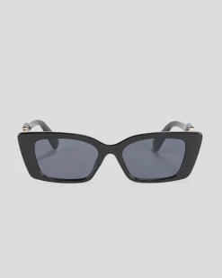Sunglasses*Indie Eyewear Evelyn Sunglasses Black/black