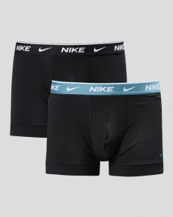 Underwear & Sleepwear*Nike Everyday Cotton Stretch Trunk 2 Pack Sea Calm