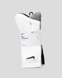 Socks|Socks*Nike Everyday Cushion Crew Socks 3 Pack Multi-colour