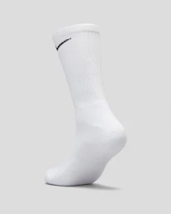 Outlet Everyday Cushioned Crew Socks 6 Pack Socks