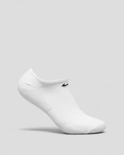 Socks*Nike Everyday Cushioned No Show Socks 3 Pack White/black
