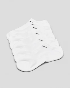 Socks*Nike Everyday Cushioned No Show Socks 3 Pack White/black