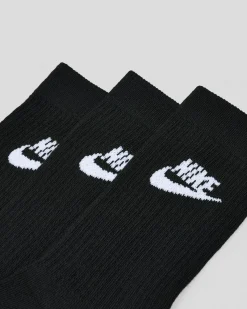 Socks*Nike Everyday Essential Crew Socks Black/white