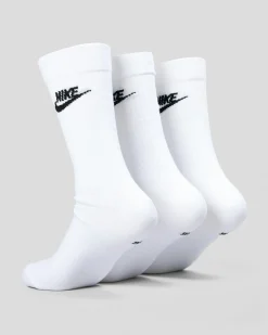 Socks*Nike Everyday Essential Crew Socks White/black