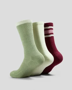 Outlet Everyday Plus Crew Socks 3 Pack Socks