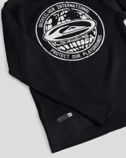 Rashies|Toddlers*Quiksilver Everyday Toddler's Surf T-Shirt Black