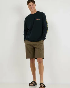 Shorts & Bottoms*Quiksilver Everyday Union Stretch Walk Shorts Canteen