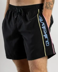 Board Shorts|Shorts & Bottoms*Quiksilver Everyday Vert Volley 2 17" Board Shorts Black