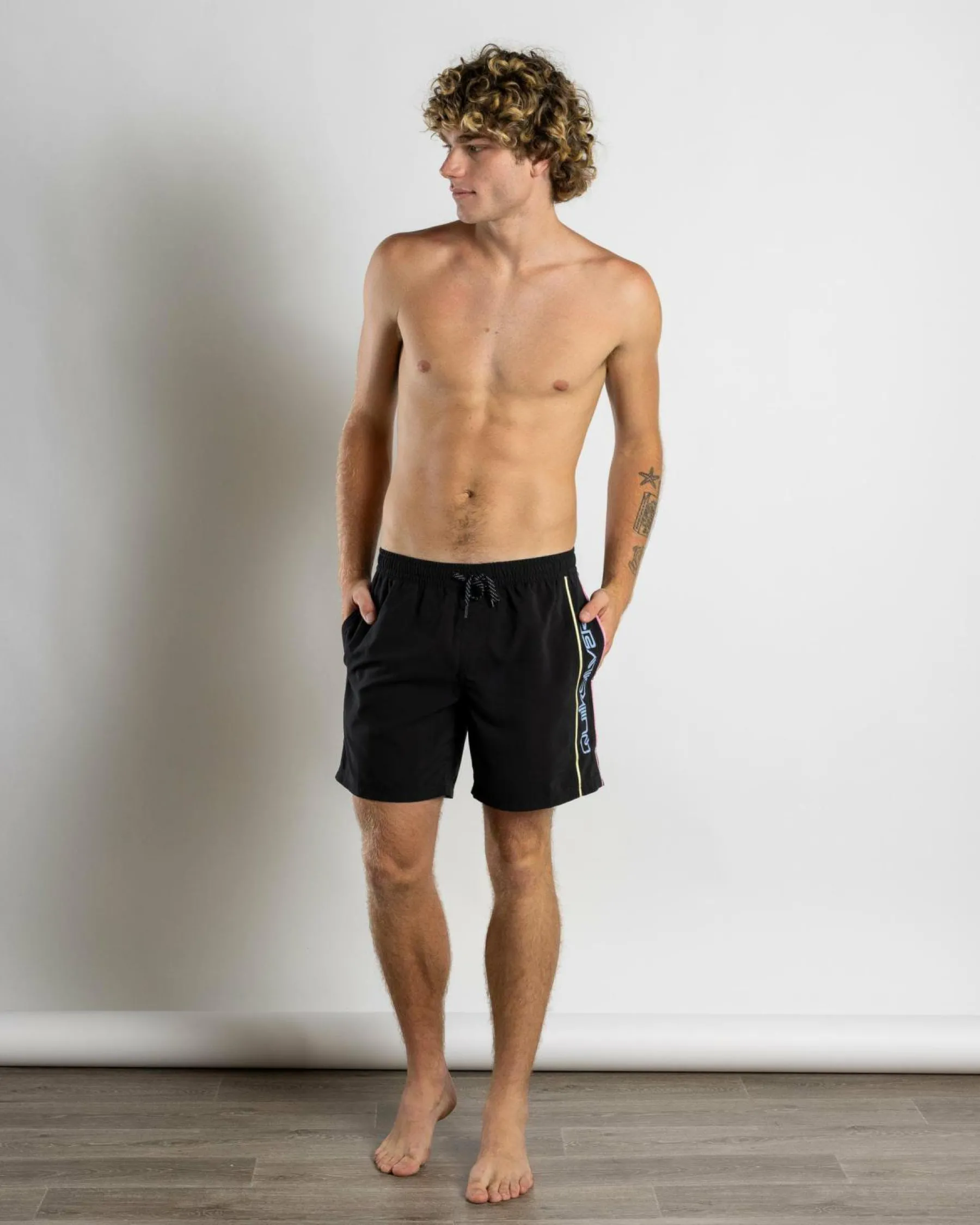 Board Shorts|Shorts & Bottoms*Quiksilver Everyday Vert Volley 2 17" Board Shorts Black