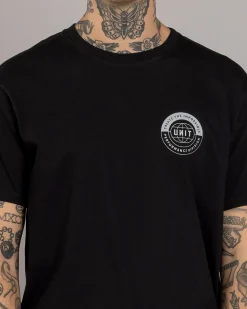 Tops & T-Shirts*Unit Evolve T-Shirt Black