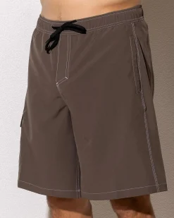 Board Shorts|Shorts & Bottoms*Quiksilver Exhibit Volley 21 Shorts Major Brown